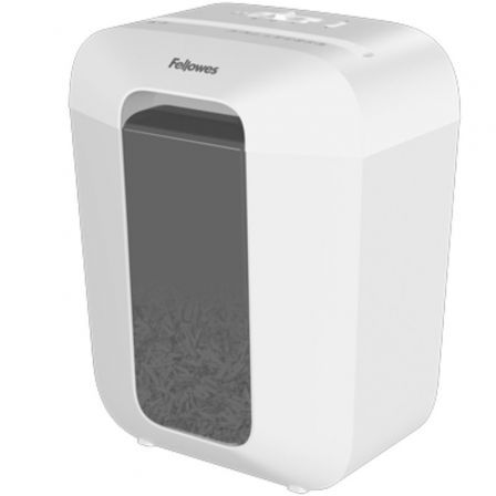 Fellowes LX50 Destructora de Papel Corte en Partículas Blanca
